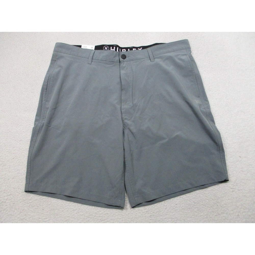 NWT‎ Hurley Shorts Mens 40 Grey Quick Dry Hybrid Walkshort Golf Surf Stretch